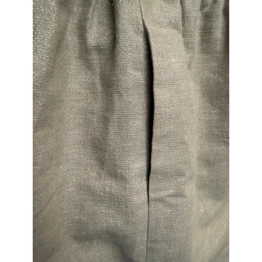 J.Crew‎ Champagne Gold Shimmer Skirt Elastic Waistband XS - Picture 7 of 7